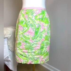 Lilly Pulitzer Musical Monkeys A-Line Skirt
